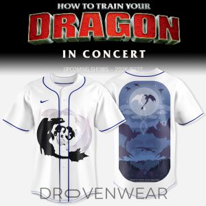 How To Train Your Dragon In Concert Baseball Jersey by Drovenwear.com
