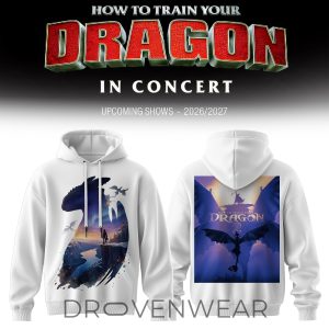 How To Train Your Dragon In Concert Fan Hoodie by Drovenwear.com