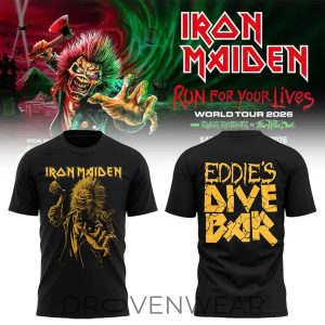 Iron Maiden Run For Your Lives Tour Merchandise TShirt V2 by Drovenwear.com