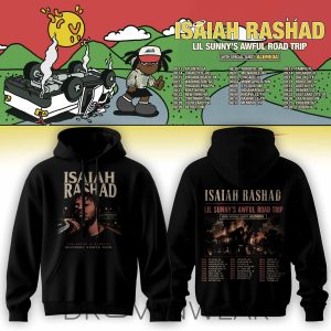 Isaiah Rashad Lil Sunnys Awful Road Trip Tour Hoodie V4 by Drovenwear.com