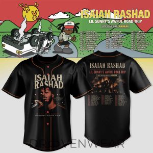 Isaiah Rashad Lil Sunnys Awful Road Trip Tour Jersey V4 by Drovenwear.com