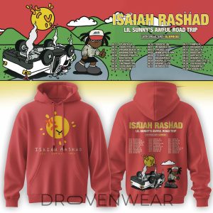 Isaiah Rashad Lil Sunnys Awful Road Trip Tour Pullover Hoodie by Drovenwear.com