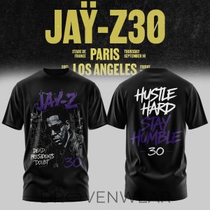 JAYZ 30th Anniversary Concert Tour 2026 Commemorative TShirt by Drovenwear.com