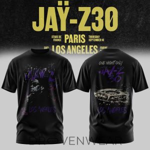 JAYZ Los Angeles Concert Series 2026 Premium Graphic Tee V2 by Drovenwear.com