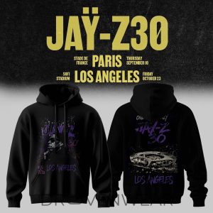 JAYZ Paris Concert Collection 2026 Hoodie V3 by Drovenwear.com