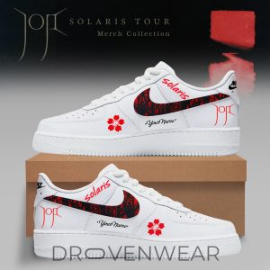 JOJI Solaris Tour 2026 Special Air Force 1 White Shoes by Drovenwear.com