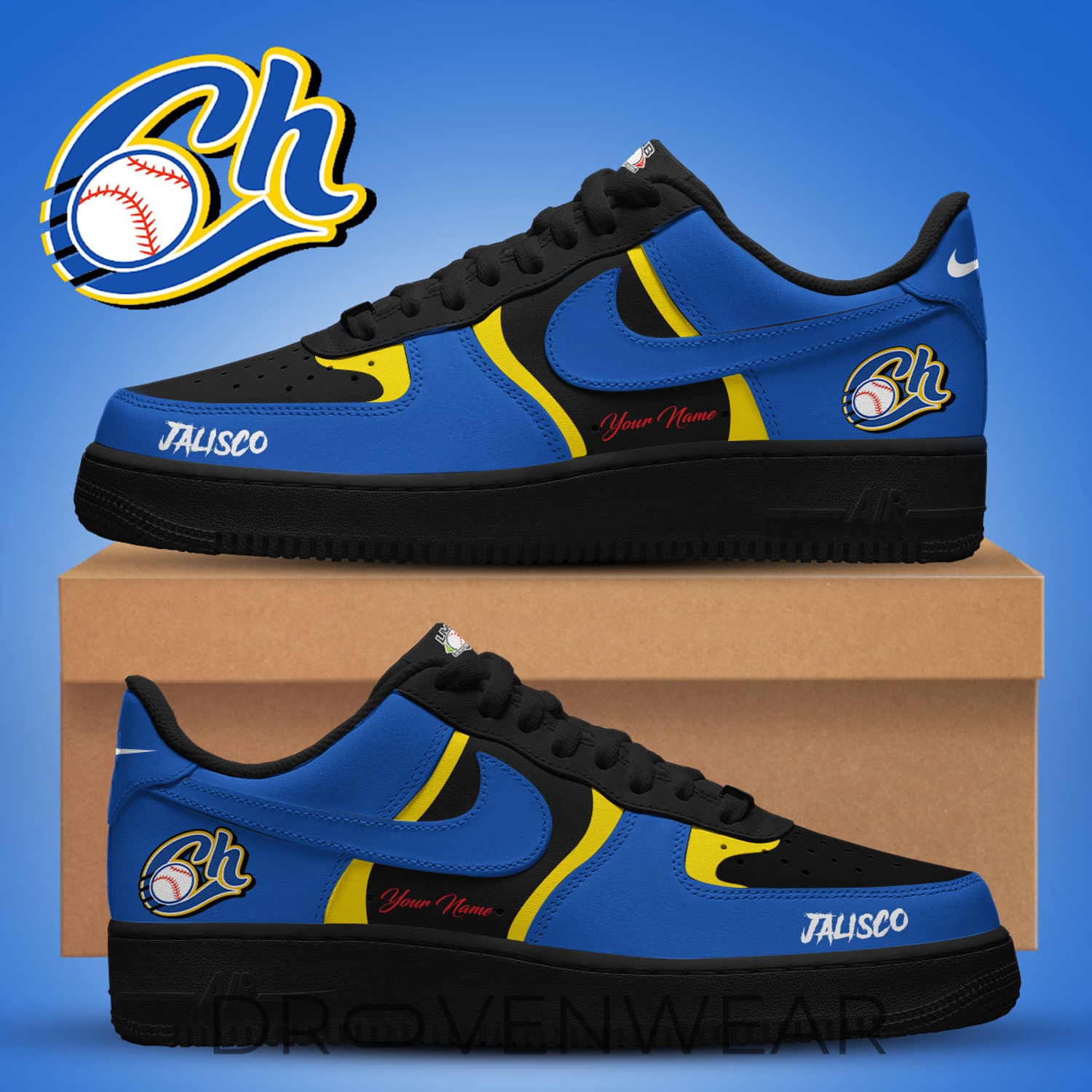 Jalisco Baseball Club Inspired 2026 AF1 Limited Edition Shoes Jalisco Baseball Club Inspired 2026 AF1 Limited Edition Shoes