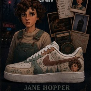 Jane Hopper Stranger Things Collector AF1 by Drovenwear.com