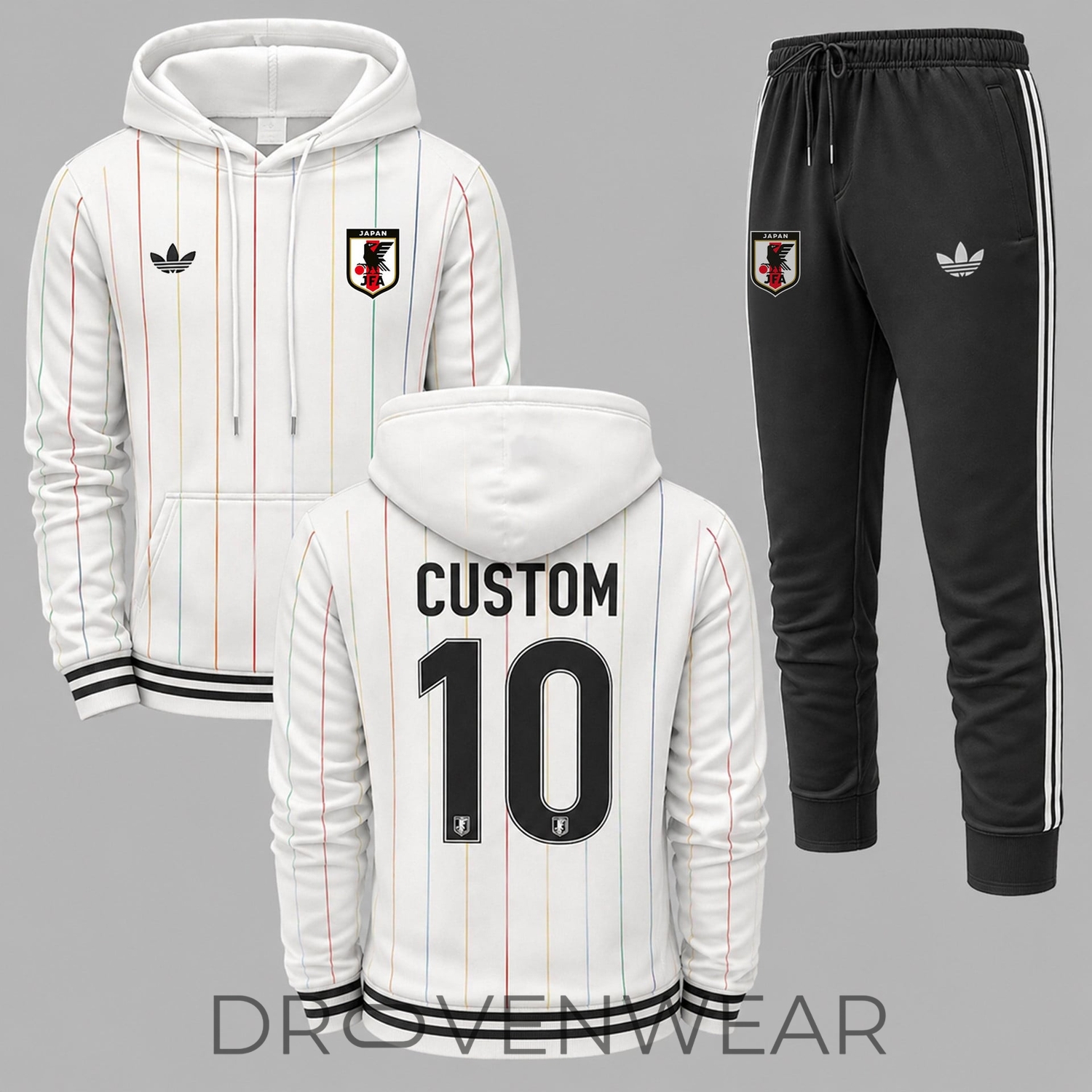 Japan FIFA World Cup 2026 Away Personalized Fan Hoodie Jogger Set Japan FIFA World Cup 2026 Away Personalized Fan Hoodie Jogger Set