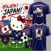 Japan Football Hello Kitty World Cup 2026 Fan Shirt