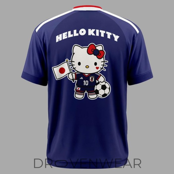 Japan Football Hello Kitty World Cup 2026 Fan Shirt - Image 3