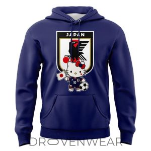 Japan Football Hello Kitty World Cup 2026 Hoodie by Drovenwear.com
