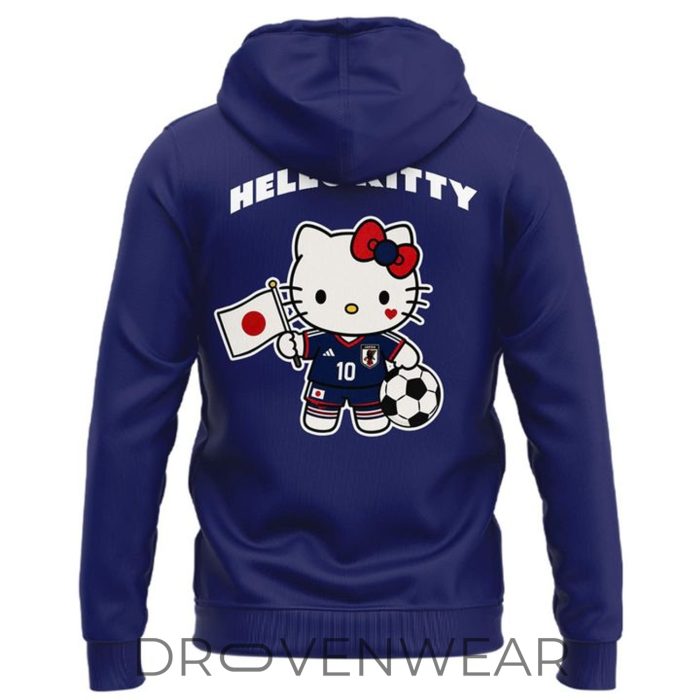 Japan Football Hello Kitty World Cup 2026 Hoodie - Image 3
