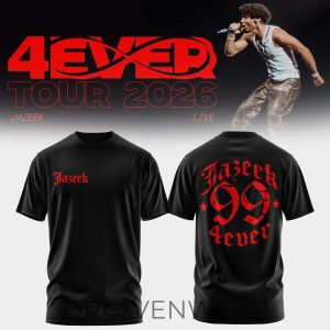 Jazeek 4EVER Limited Graphic Tee 2026 by Drovenwear.com