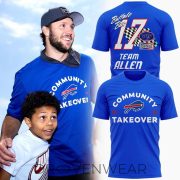 Josh Allen Buffalo Bills Community Takeover Exclusive Fan Shirt