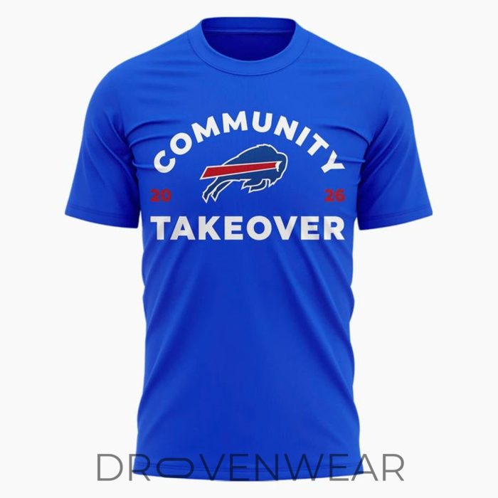 Josh Allen Buffalo Bills Community Takeover Exclusive Fan Shirt - Image 2
