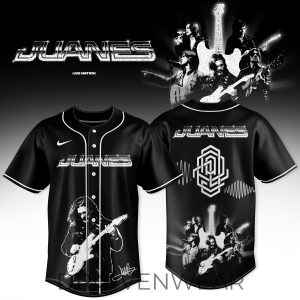 Juanes World Tour 2026 Baseball Jersey by Drovenwear.com