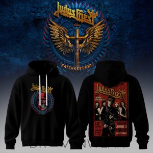 Judas Priest Faithkeepers Tour 2026 Metal Rock Hoodie V2 by Drovenwear.com