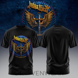 Judas Priest Faithkeepers Tour Wings Artwork Classic Tee by Drovenwear.com