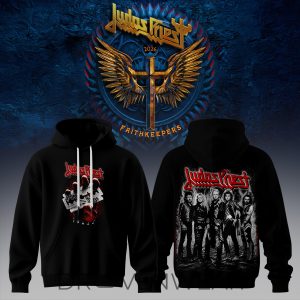 Judas Priest Heavy Metal Faithkeepers Graphic Hoodie by Drovenwear.com