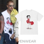 Justin Bieber Betty Boop Marilyn Monroe Los Angeles Graphic Shirt 2026