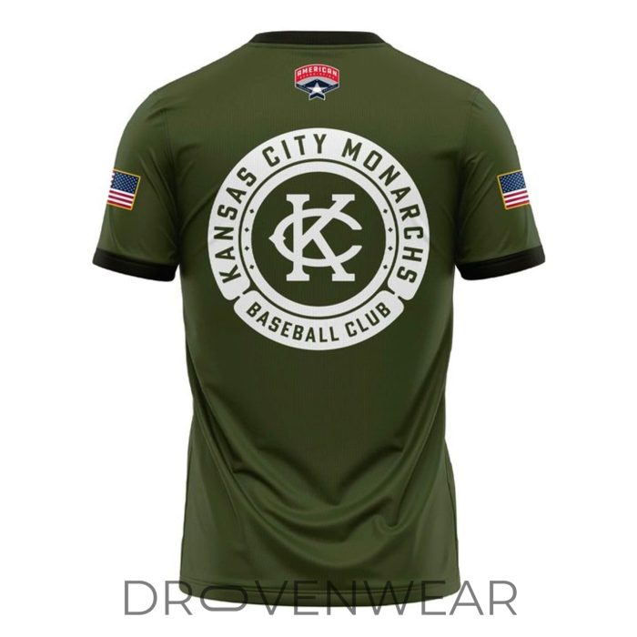 Kansas City Monarchs Top Gun Night 2026 Limited Edition Football Jersey - Image 3