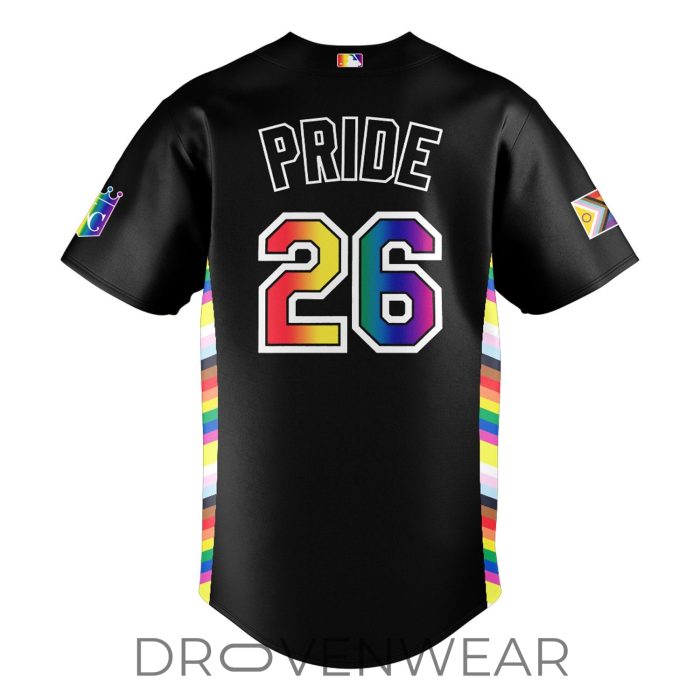Kansas City Royals 2026 Pride Heritage Baseball Jersey - Image 3