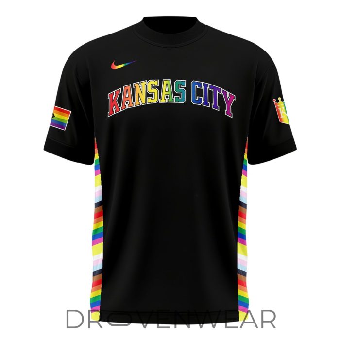 Kansas City Royals Pride Month 2026 Graphic T-Shirt - Image 2