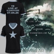 Kanye West San Antonio Event Limited Black Baseball Jersey