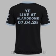 Kanye West San Antonio Event Limited Black Baseball Jersey - Image 3