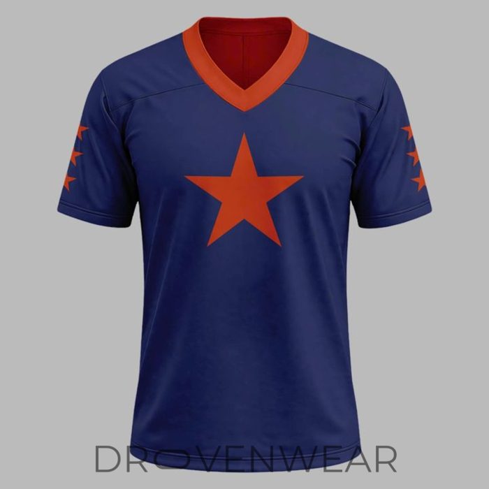 Kanye West San Antonio Special Edition Orange Blue Jersey - Image 2