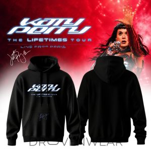 Katy Perry Lifetimes Tour Live In Paris Hoodie by Drovenwear.com