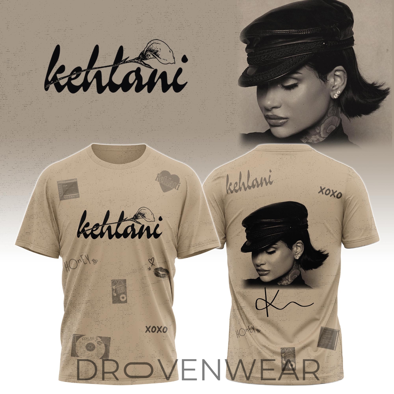Kehlani 2026 World Tour Fan Graphic Tee Kehlani 2026 World Tour Fan Graphic Tee