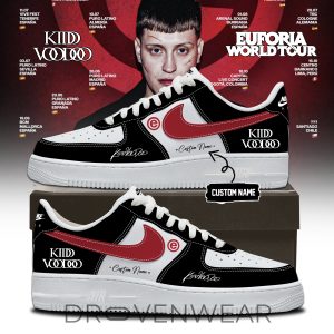 Kidd Voodoo Euforia World Tour Air Force 1 Sneakers 2026 by Drovenwear.com