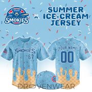 Knoxville Smokies Summer Ice Cream Festival Jersey NN