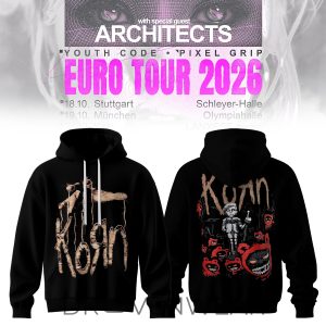 Korn Europe Tour 2026 Premium Hoodie by Drovenwear.com