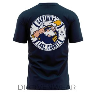 Lake County Captains Peanuts Night Navy Fan Shirt 2026 by Drovenwear.com