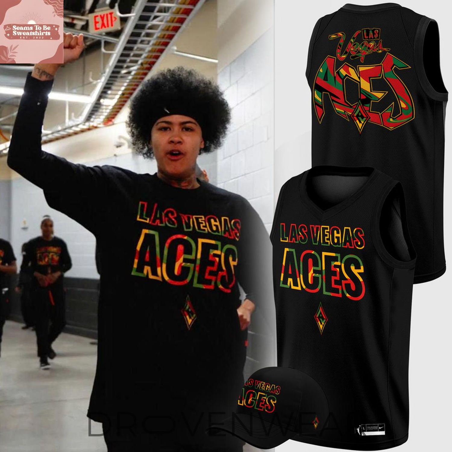Las Vegas Aces 2026 Juneteenth Basketball Jersey Las Vegas Aces 2026 Juneteenth Basketball Jersey