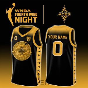 Las Vegas Aces Fourth Wing Night 2026 Limited Release Jersey by Drovenwear.com