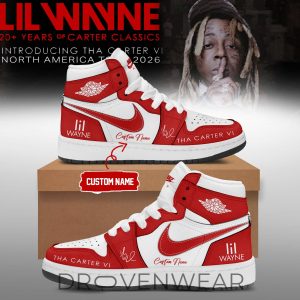 Lil Wayne Tha Carter VI Tour Custom Air Jordan 1 Shoes by Drovenwear.com