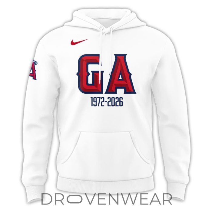 Limited Edition Los Angeles Angels Garret Anderson Tribute Hoodie - Image 2