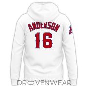 Limited Edition Los Angeles Angels Garret Anderson Tribute Hoodie - Image 3