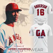 Limited Edition Los Angeles Angels Garret Anderson Tribute T-Shirt