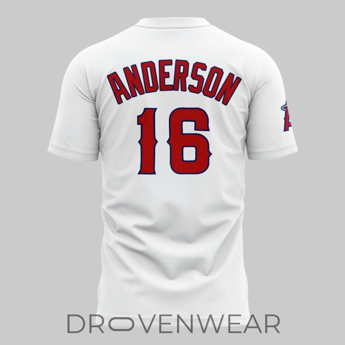 Limited Edition Los Angeles Angels Garret Anderson Tribute T-Shirt - Image 3