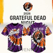 Limited Edition San Francisco Giants Grateful Dead Night 2026 Jersey V2