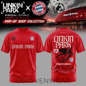 Linkin Park Bayern Munich From Zero World Tour TShirt by Drovenwear.com