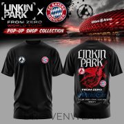 Linkin Park Bayern Munich From Zero World Tour T-Shirt - Image 2