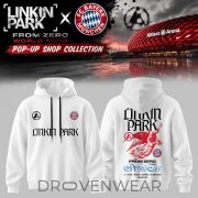Linkin Park FC Bayern Munich From Zero Tour 2026 Hoodie - Image 2