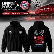 Linkin Park FC Bayern Munich From Zero Tour 2026 Hoodie - Image 3