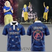Linkin Park Vive La France Tour Polo Shirt 2026 Edition